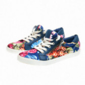 Pantofi cu imprimeu de flori pentru fete Spicy 48468 