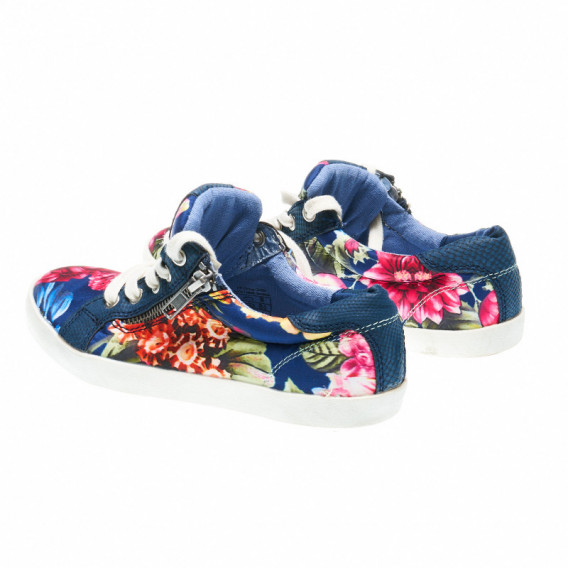 Pantofi cu imprimeu de flori pentru fete Spicy 48471 4