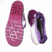 Cizme de cauciuc violet cu ștampilă pentru fete Teddy 48569 3