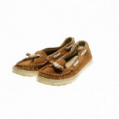 Pantofi de culoare maro-elegant pentru fete UGG 48759 