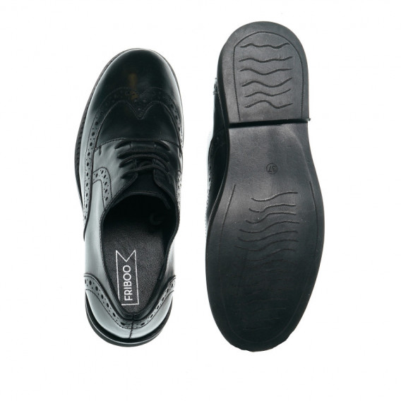 Pantofi eleganți din piele pentru băieți Friboo 48785 3