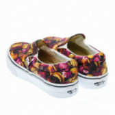 Pantofi cu motiv floral pentru fete Vans 48807 2