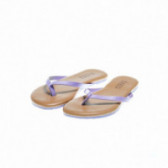 Papuci violet pentru fete T Kees 48818 