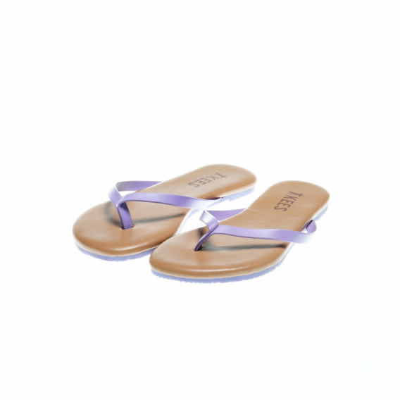 Papuci violet pentru fete T Kees 48818 