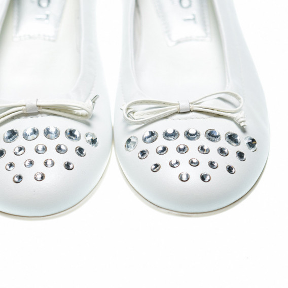 Pantofi albi pentru fete Parrot 48948 4