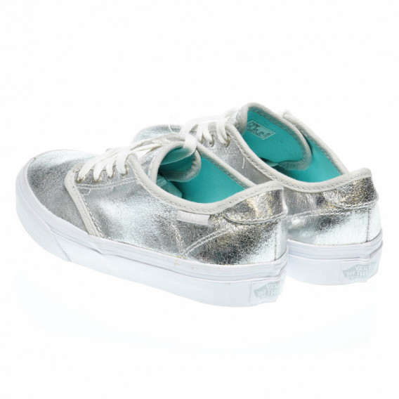 Pantofi de culoare argintie Vans 49002 2