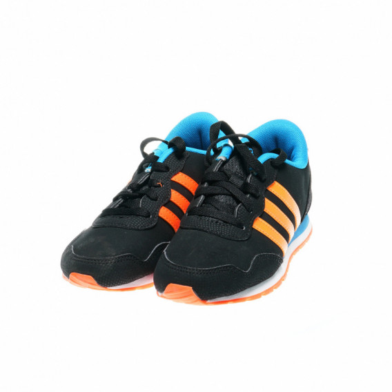 Pantofi de alergare colorați negri pentru băieți Adidas 49059 