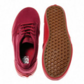 Pantofi unisex de culoare roșie cu talpă din cauciuc Vans 49140 3