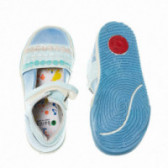 Pantofi albaștri cu aplicație pentru fete Bama 49176 3