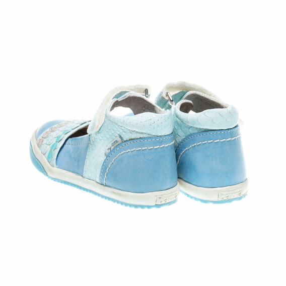 Pantofi albaștri cu aplicație pentru fete Bama 49177 4