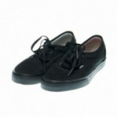 Pantofi negri, sport, cu șireturi, unisex Vans 49214 