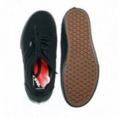 Pantofi negri, sport, cu șireturi, unisex Vans 49216 3