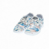 Pantofi cu imprimeu floral multicolor pentru fete Vans 49255 