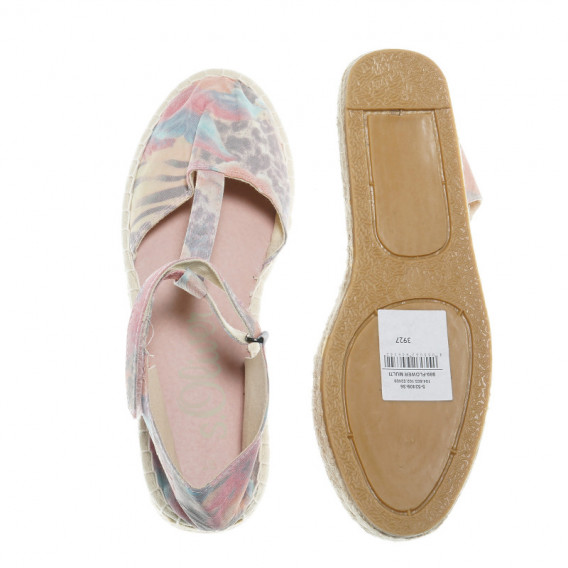 Pantofi Espadrilles cu imprimeu floral pentru fete s.Oliver 49365 3