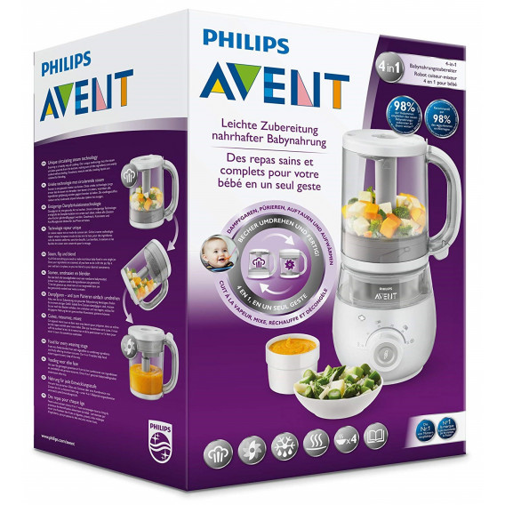 Preparator alimentar sănătos pentru copii, Philips AVENT Philips AVENT 49475 3