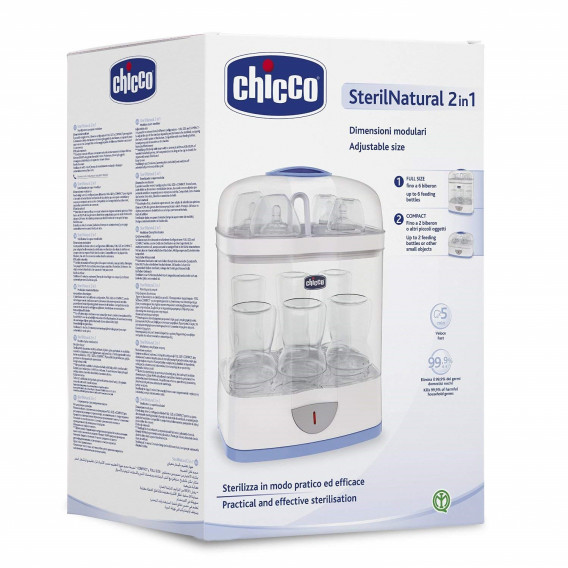 Chicco Sterilizator Steril Naturall Chicco 49521 2