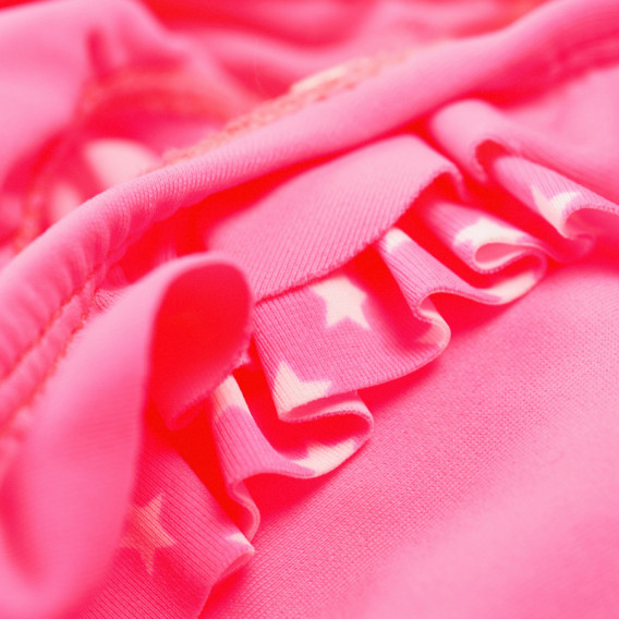 Costum de baie pentru fete din 2 piese cu imprimeu stele roz Tape a l'oeil 49773 3
