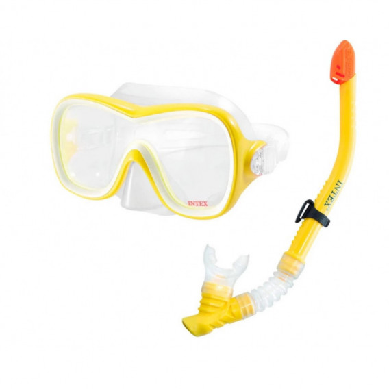 Set de snorkel și mască, galben Intex 49848 