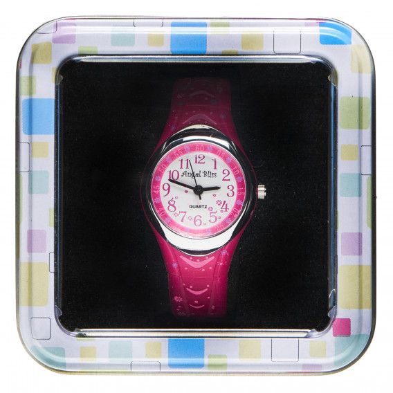 Ceas de lux pentru fetițe, roz ANGEL BLISS 50543 3
