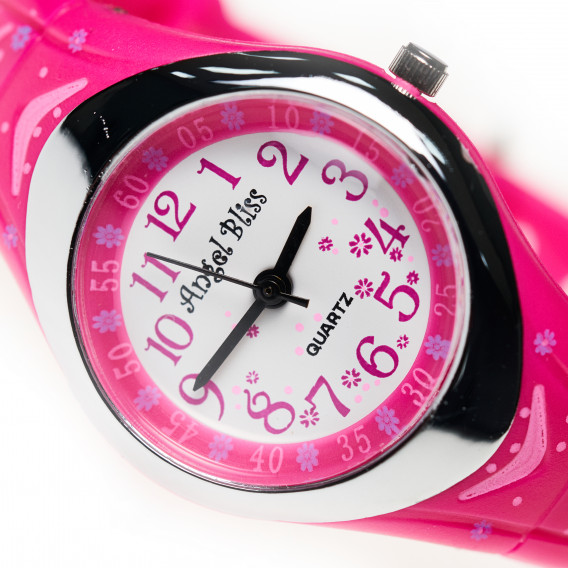 Ceas de lux pentru fetițe, roz ANGEL BLISS 50544 4