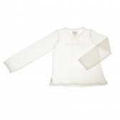 Armani bluză de bumbac cu mâneci lungi pentru fete. Producător Franța Armani 50555 2