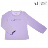 Armani bluză de bumbac cu mâneci lungi pentru fete. Producător Franța Armani 50609 