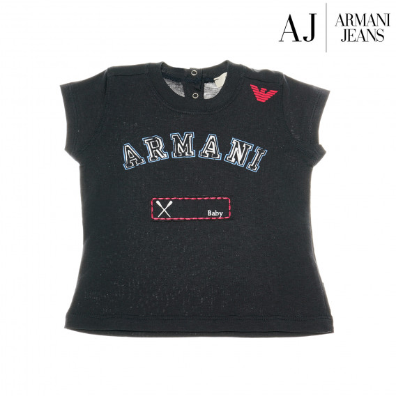 Bluză din bumbac cu mânecă scurtă Armani Armani 50618 