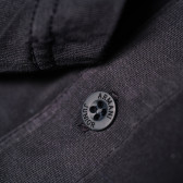 Tricou din bumbac cu mânecă scurtă cu guler Armani 50702 4