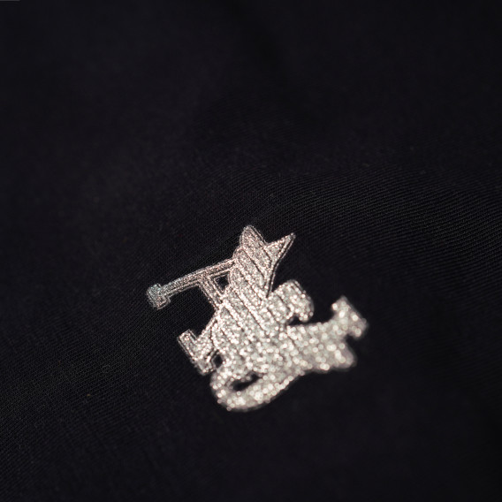 Bluză din bumbac fără mâneci, cu aplicație cu logo-ul mărcii Armani 50708 3