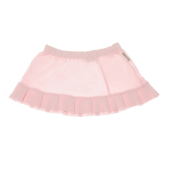 Fustă de bumbac de culoare roz pentru fetițe Armani 50724 2