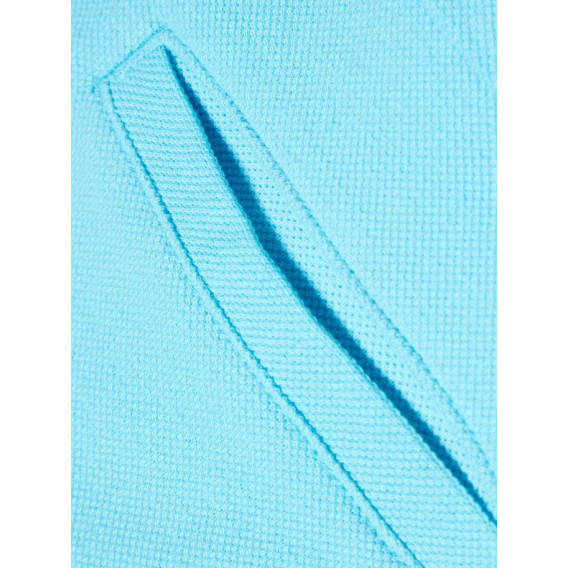 Pantaloni sport de bumbac de culoare albastru cu nasture de reglare a taliei Name it 50833 3