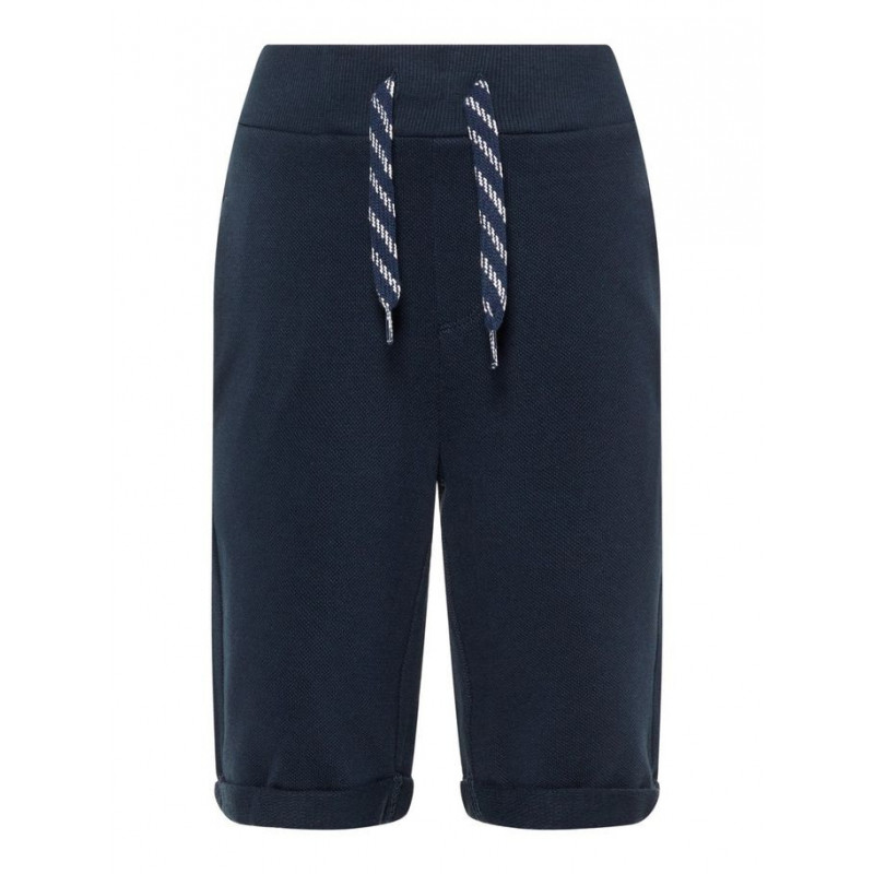Pantaloni de culoare albastru cu nasture pentru reglarea taliei  50835