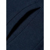Pantaloni de culoare albastru cu nasture pentru reglarea taliei Name it 50837 3