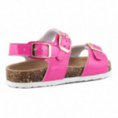 Sandale din piele ecologică moale, pentru fete Colors Of California 51050 3