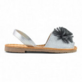 Sandale cu pompon, pentru fete Colors Of California 51114 