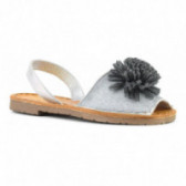Sandale cu pompon, pentru fete Colors Of California 51115 2