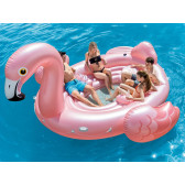Insula de petrecere plutitoare pentru 4 persoane Flamingo 422 x 373 x 185 cm. Intex 51134 