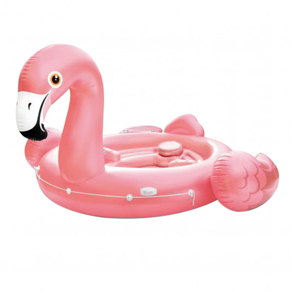 Insula de petrecere plutitoare pentru 4 persoane Flamingo 422 x 373 x 185 cm. Intex 51135 2