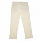 Pantaloni albi pentru fete cu talie reglabilă Neck & Neck 51868 2