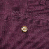 Pantaloni reiați, violet, cu cinci buzunare pentru fete Neck & Neck 51924 4