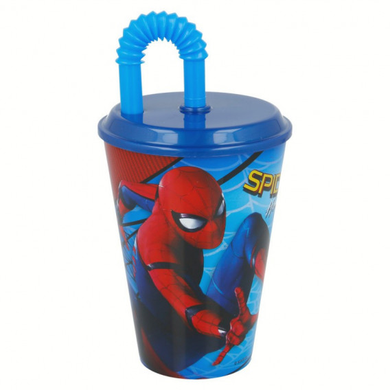 Sticlă sport Spiderman 430 ml pentru băieți Stor 52202 