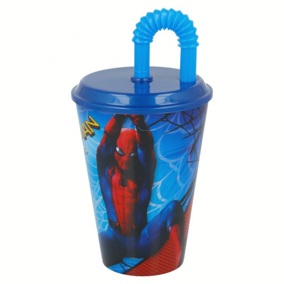 Sticlă sport Spiderman 430 ml pentru băieți Stor 52203 2