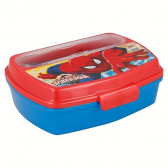 Cutie de prânz, cu imagini Spiderman cu tacâmuri, plastic 400 ml Stor 52598 2