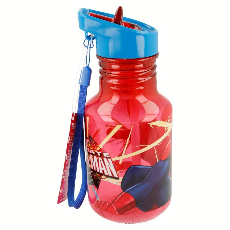 Sticlă în formă de bec cu imagine Spiderman, 370 ml  52663