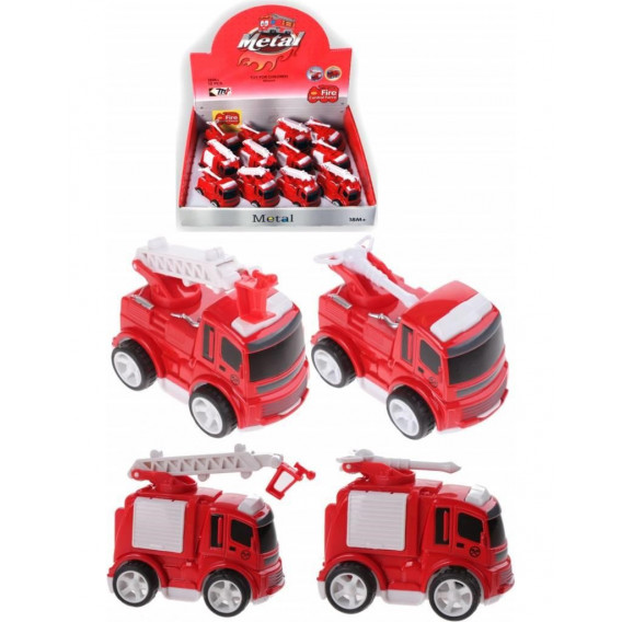 Mașină de pompieri metalică Dino Toys 52716 2