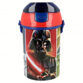 Sticlă de plastic cu capac cu buton, Revenge of the Sith, 450 ml Star Wars 52793 4