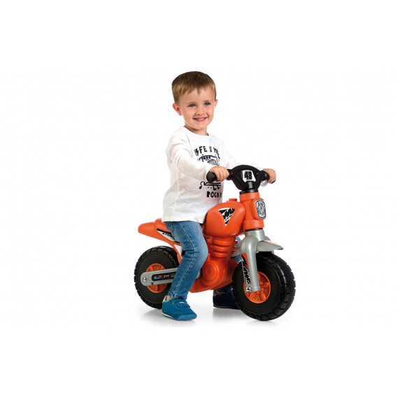 Motocicletă de culoare portocalie, Jumpy pentru copii Chicos 53081 3