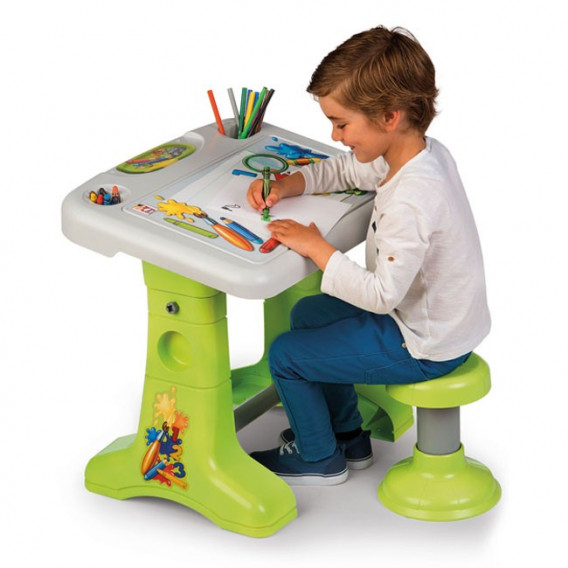 Birou cu scaun pentru copii, Paint&Learn Chicos 53196 3