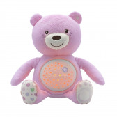 Lampă de veghe, urs roz Chicco 53224 3