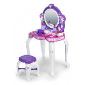 Masă de îmbrăcat pentru copii cu scaun și accesorii Chicos 53315 